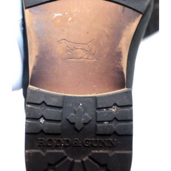 Rodd & Gunn Black Leather Chelsea Boots Men’s 9 | Rugged Dark Academia - Picture 3 of 7